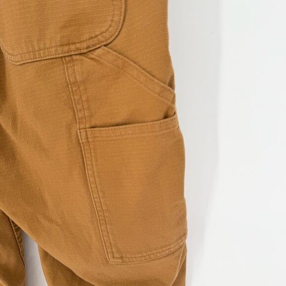 Carhartt Force Relaxed-Fit Ripstop Work Pants In Carhartt Brown Womens Size XS - Picture 11 of 15